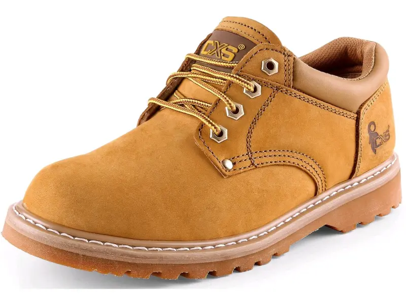 Obuv polobotka CXS ROAD BELMONT, písková, vel. 47